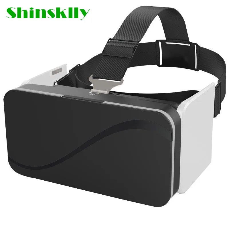 Shinsklly Virtual Reality 3D Glasses Mobile Phone 3D Video Movie 3D Game Small Light Thin for
