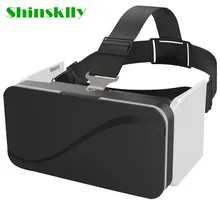 Shinsklly Virtual Reality 3D Glasses Mobile Phone 3D Video Movie 3D Game Small Light Thin for iPhone/Samsung 4.7-6.0Smart Phone