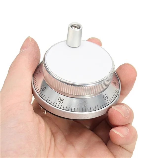 High Quality 1pc 100PPR 6 Terminal Eletronic Hand Wheel Manual Pulse Encoder Generator For CNC Machine