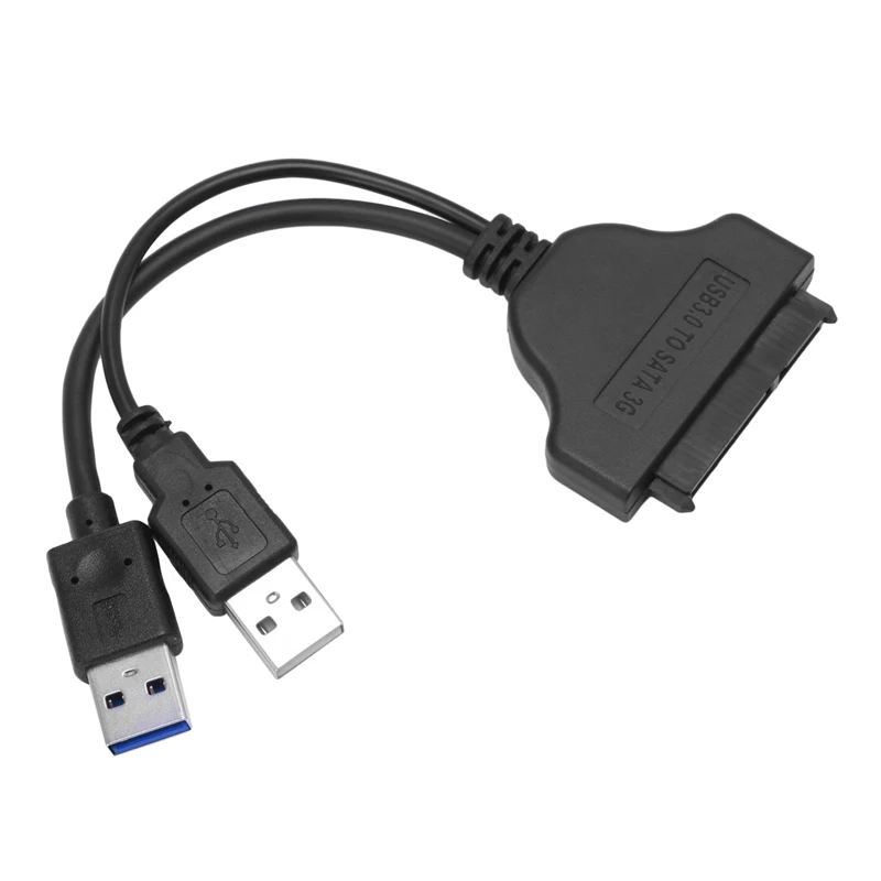 ПВХ USB 3,0 на SATA жесткий диск адаптер конвертер кабель Шнур для 2,5 дюймов SSD HDD