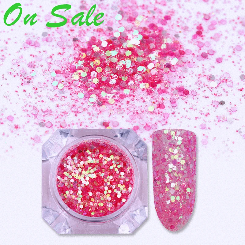 

Nail Glitter Powder Shimmer Glimmer Nail Art Pigment Luminous Powder Glitter Sequins Dust DIY Manicure Nail Art Decoration