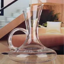 1500 мл Большой Графин ручной работы кристалл красного вина бренди шампанского очки бутылка-декантер аэратор для семейного бара