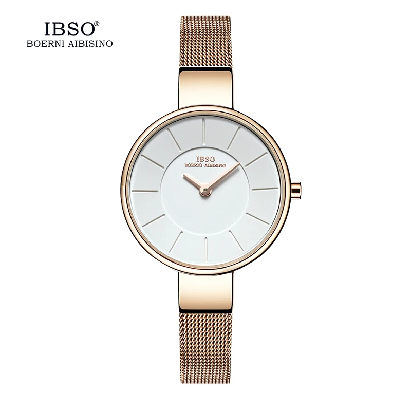 IBSO Brand 6 5MM Ultra Thin Quartz font b Watch b font font b Women b
