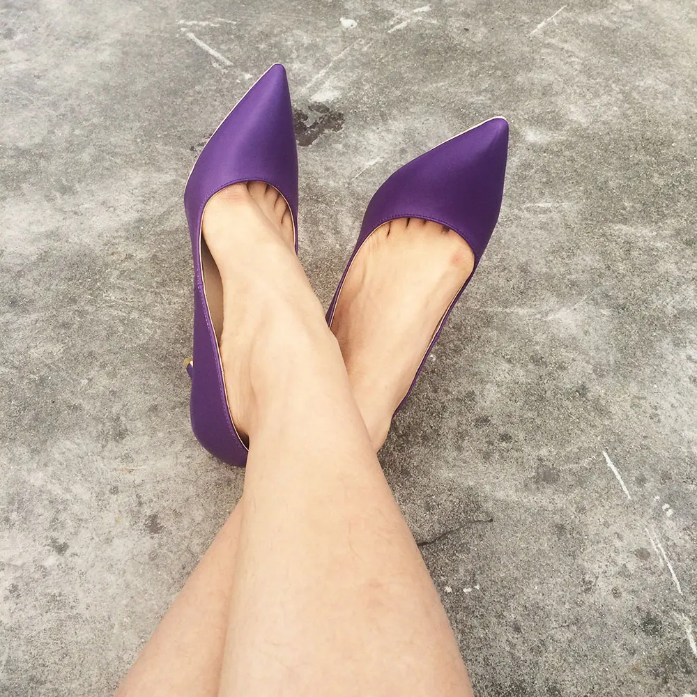 Base Heels 8cm Talons 12cm Super Mariage De Heels Slip partie Sandales Pompes Violet Marque Microfibre purple Chaussures Personnalisé Haute Sur Veowalk Hauts Purple Femme 10cm awn7gRxHq