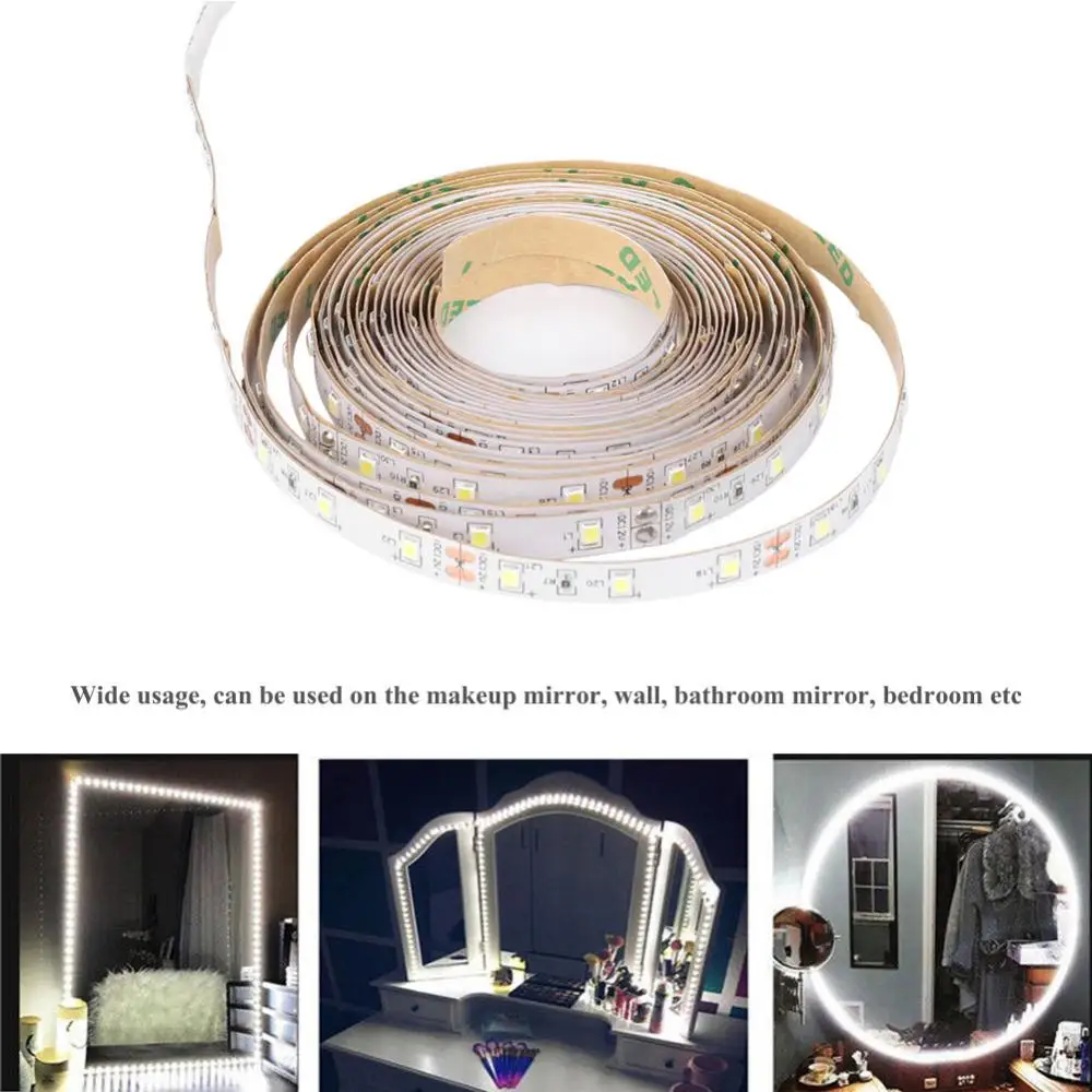  Led strip lights for vanity mirror light dressing table desk lights 3 Types 13ft SMD 240 LED Makeup