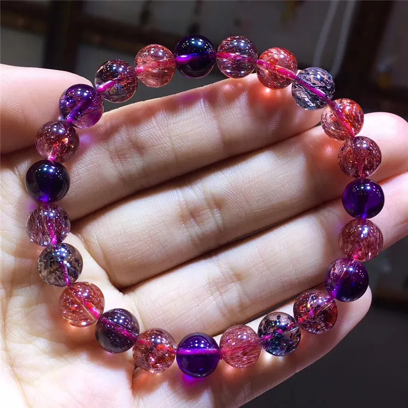Natural Lepidocrocite Quartz Bracelet (3)