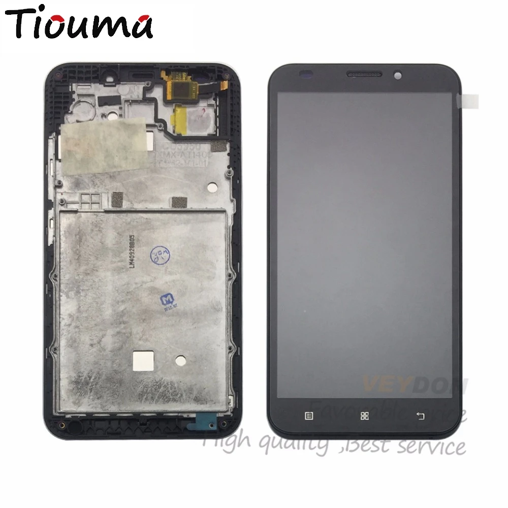 For 5.5" Lenovo A916 LCD Display Touch Screen Digitizer Assembly With