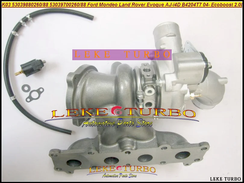 Turbo K03 53039700260 53039700288 LR031510 1682133 1687963 For Ford Mondeo for Land Rover Evoque 2.0L AJ-i4D B4204T7 Ecoboos 04- (1)