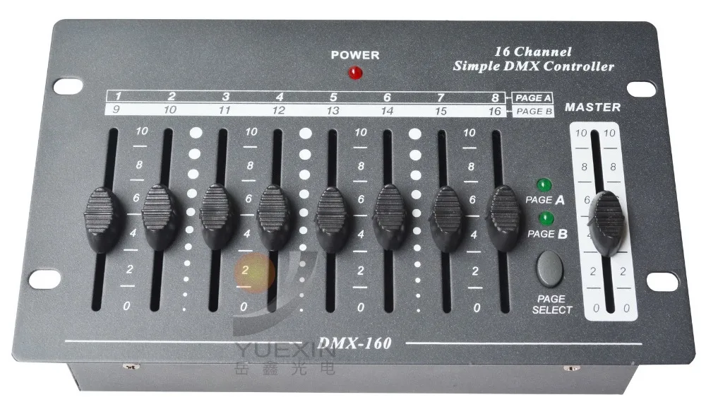 

YX-1320 16 Channel Simple DMX Controller for Stage LED Lighting Controllers Disco DJ Equipment