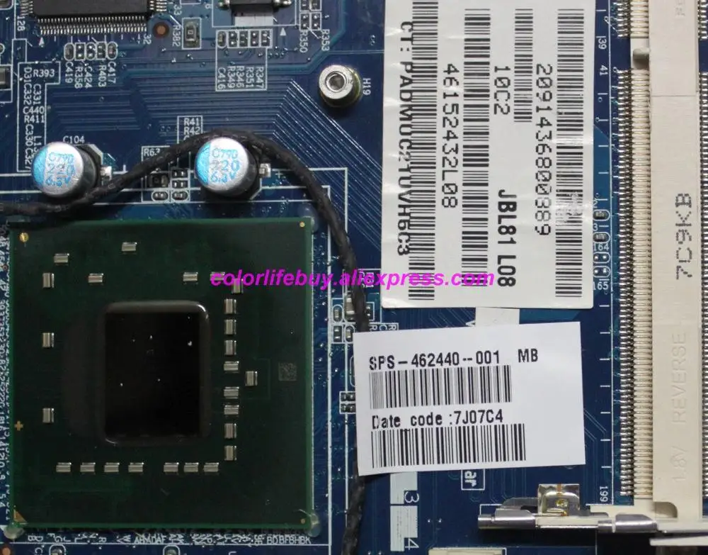 Подлинная 462440-001 GL960 JBL81 LA-4031P материнская плата для ноутбука hp C700 G7000 серии ноутбуков