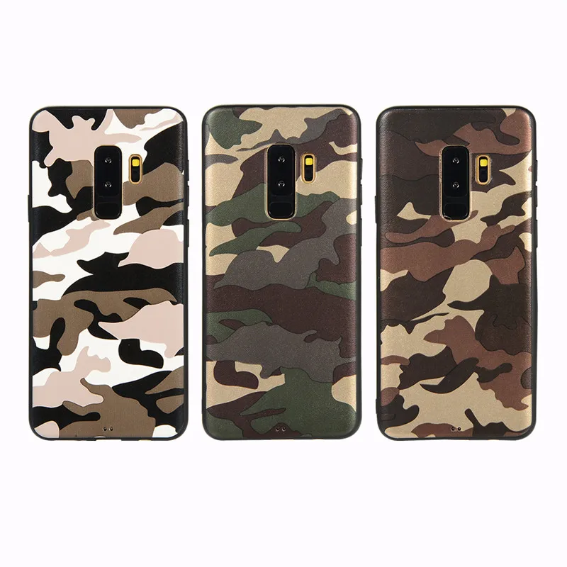 

Luxury Army Green Camouflage Cover Phone Case For Samsung Galaxy S10 S9 S8 Plus Lite J3 J4 J5 J6 J7 J8 A3 A5 A6 A7 A8 2017 2018