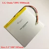 12000mah 5500mah 3.7v Lithium Battery for Onda V973 Dual/quad-core V891 Dual/quad-core Tablet Battery 8000mah for ViewSonic ► Photo 2/3
