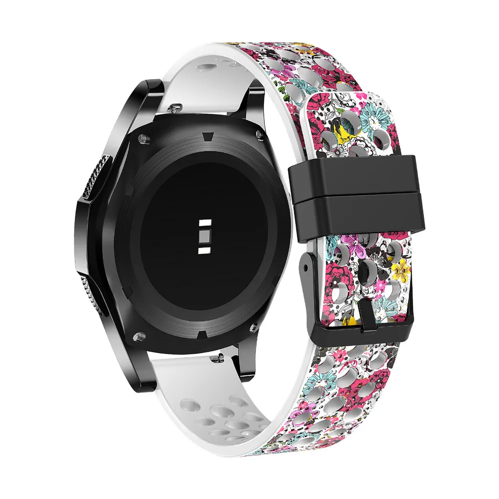 Силиконовый ремешок для часов Samsung Gear S3 Frontier Классический 22 мм 2019|Ремешки часов| |