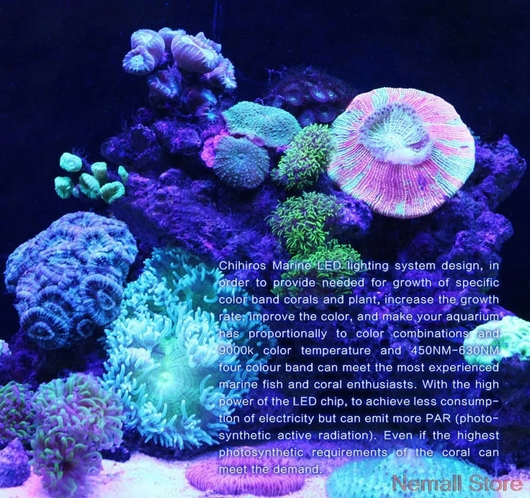 Риф Танк Aquario Chihiros аквариум светодио дный светодиодное освещение свет лампы для