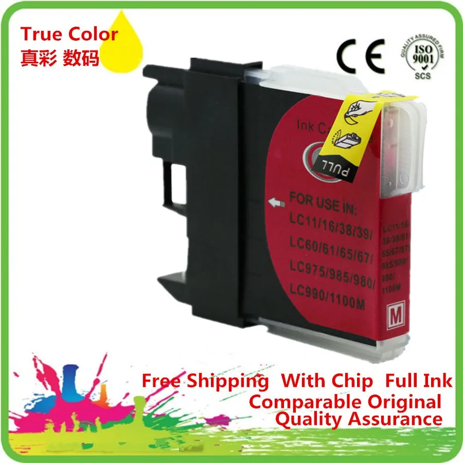 Замена LC 11 16 38 61 C65 чернильные картриджи для DCP 195C 197C 365CN 375CW 385C 390CN|ink cartridge|replacement