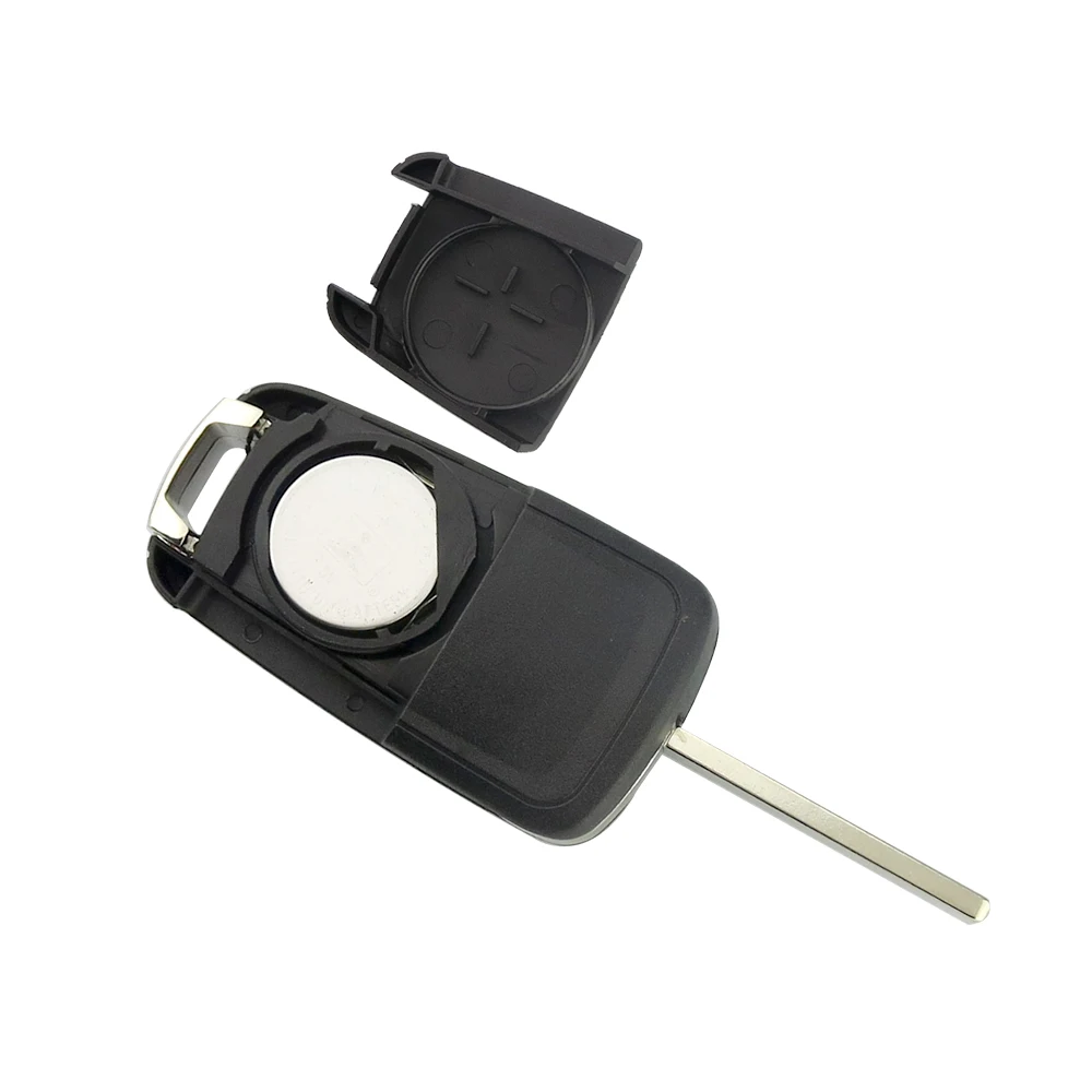 OkeyTech 2 кнопки 433 МГц ID46 чип автомобиля дистанционного ключа для OPEL Vauxhall Astra J Corsa E Insignia Zafira C 2009- с лезвием HU66