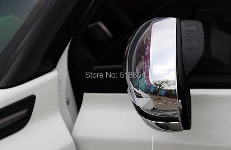 Для Suzuki Vitara Зеркало заднего вида крышка Abs хромированная крышка дверного зеркала, автомобильные аксессуары, автомобильные наклейки 2 шт./компл