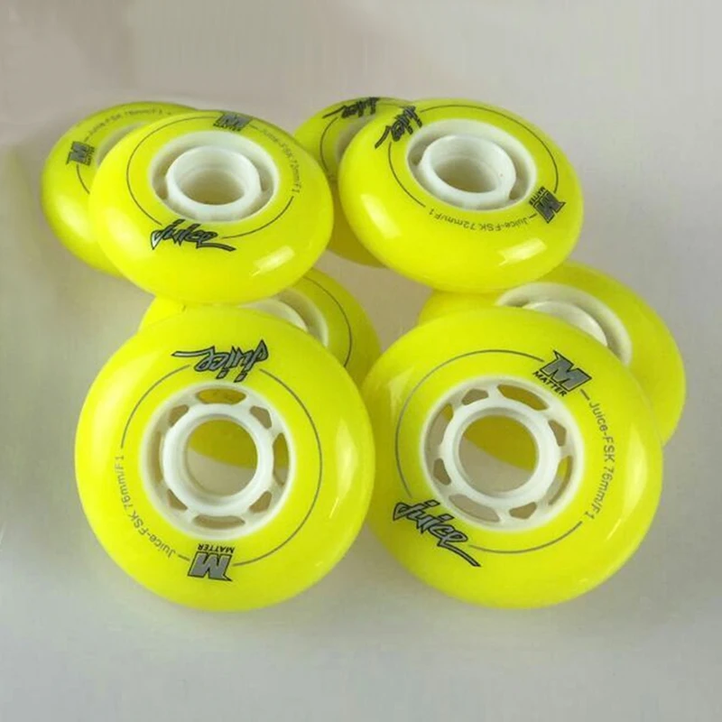 

Japy Skate Powerslide EVO Matter Wheels 84A Slalom/Braking Roller Skating Shoes Wheel SEBA IGOR Powerslide Good Quality Wheels