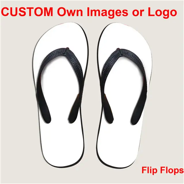 custom flip flops