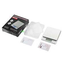 300 г 0,01 г lcd Цифровые ювелирные весы из нержавеющей стали на платформе 300 г/0,01 тонкие электронные кухонные весы для взвешивания пищевых продуктов два лотка