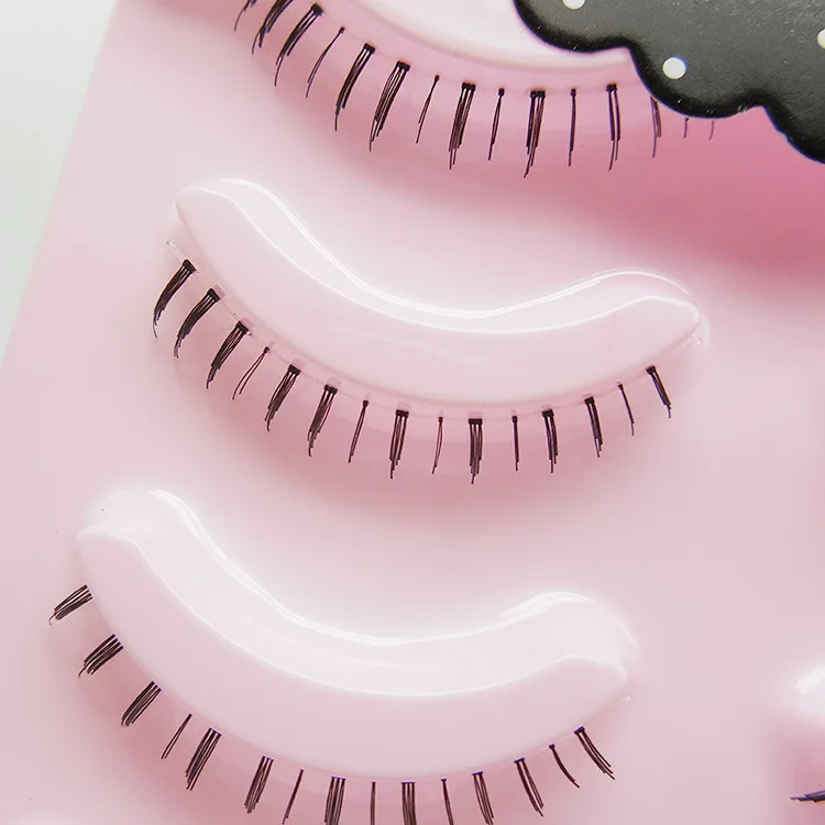 

2019 New Sale 5 Pairs Black Natural Lower False Eyelashes Under Bottom Fake Eye Lashes Makeup Tools
