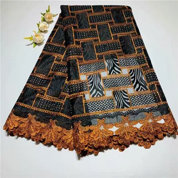 

Most fashion French lace cloth party net lace fabric for making dress ZQN149(5yards/lot)