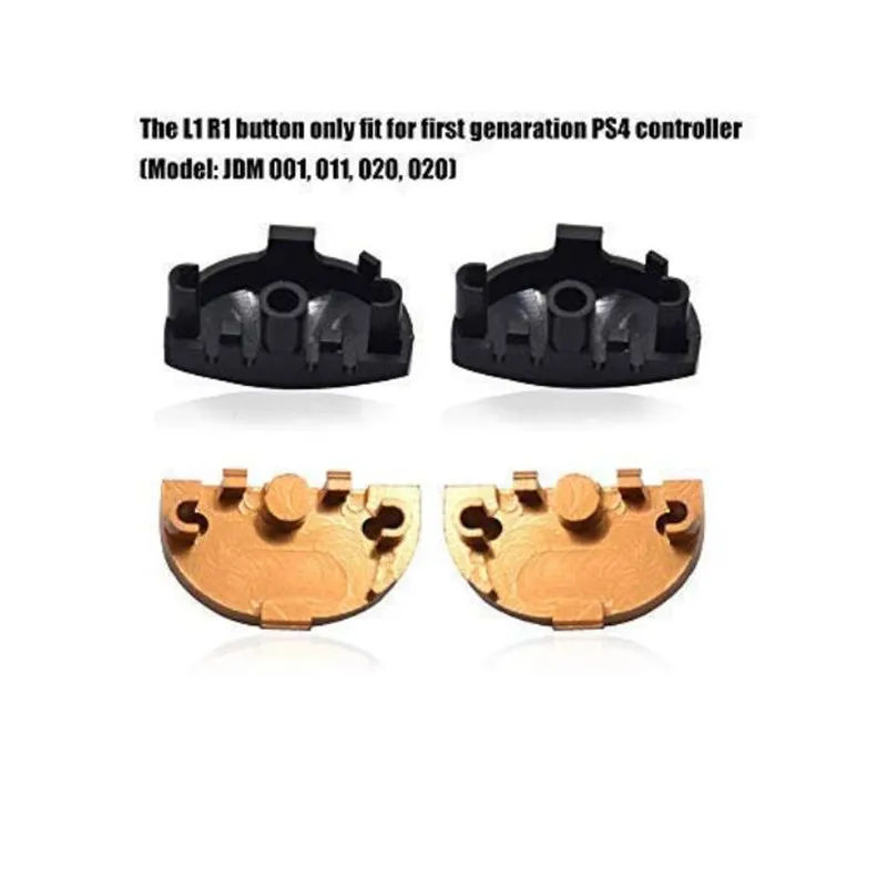 Metal Buttons for Playstation 4, Aluminum Thumbsticks Analog Grip