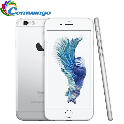 Original Unlocked Apple iPhone iOS Dual Core 2GB RAM 16GB 64GB 128GB ROM 4 7  12 0MP Camera LTE iPhone6s Mobile Phone Used