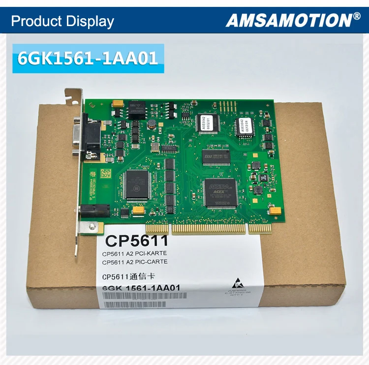 Amsamotion CP5611-A2 плата связи 6GK1561-1AA01 Profibus 6GK15611AA01 DP CP5611 подходит Siemens Profibus/MPI PCI карта