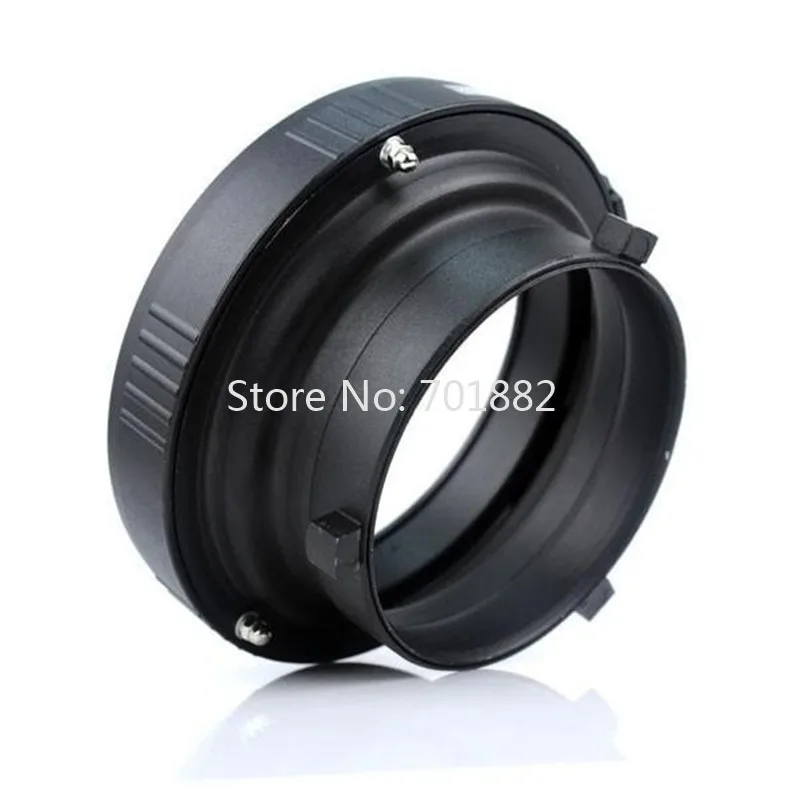 NiceFoto Interchangeable Mount Bayonet Adapter for Bowens Studio Flashes Strobe Monolight to Use Elinchrom Accessories SN-14 (4)