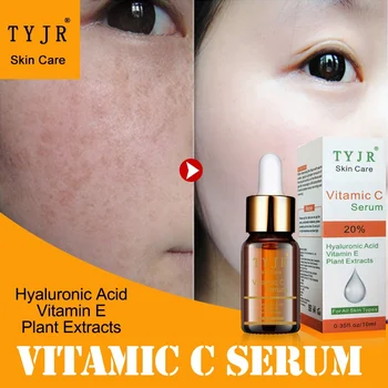 

Facial Serum Vitamin C Serum 20% With Hyaluronic Acid Moisturizing Firming Anti-Wrinkle Anti-Aging Skin Care eye Essence A1