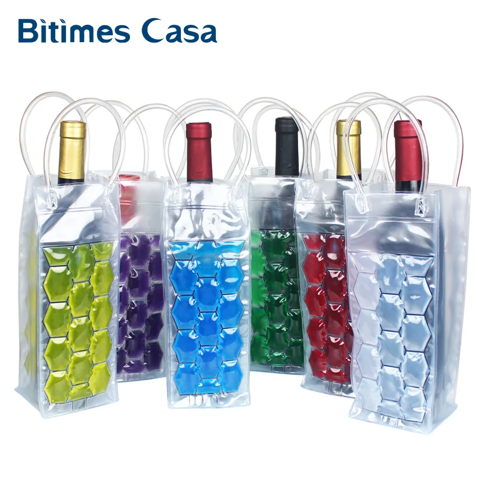 Schnelle Eis Wein Kühler PVC Bier Kühltasche Im Freien