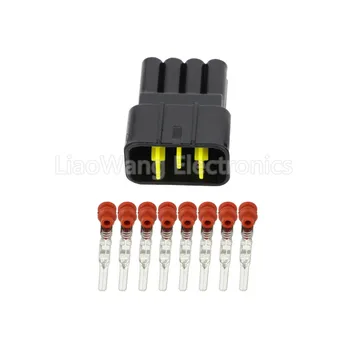 

50 Sets/Kits 8 Pin/Way Waterproof Electrical Wire Connectors DJ7081Y-2.3-11 Male Automobile Connector
