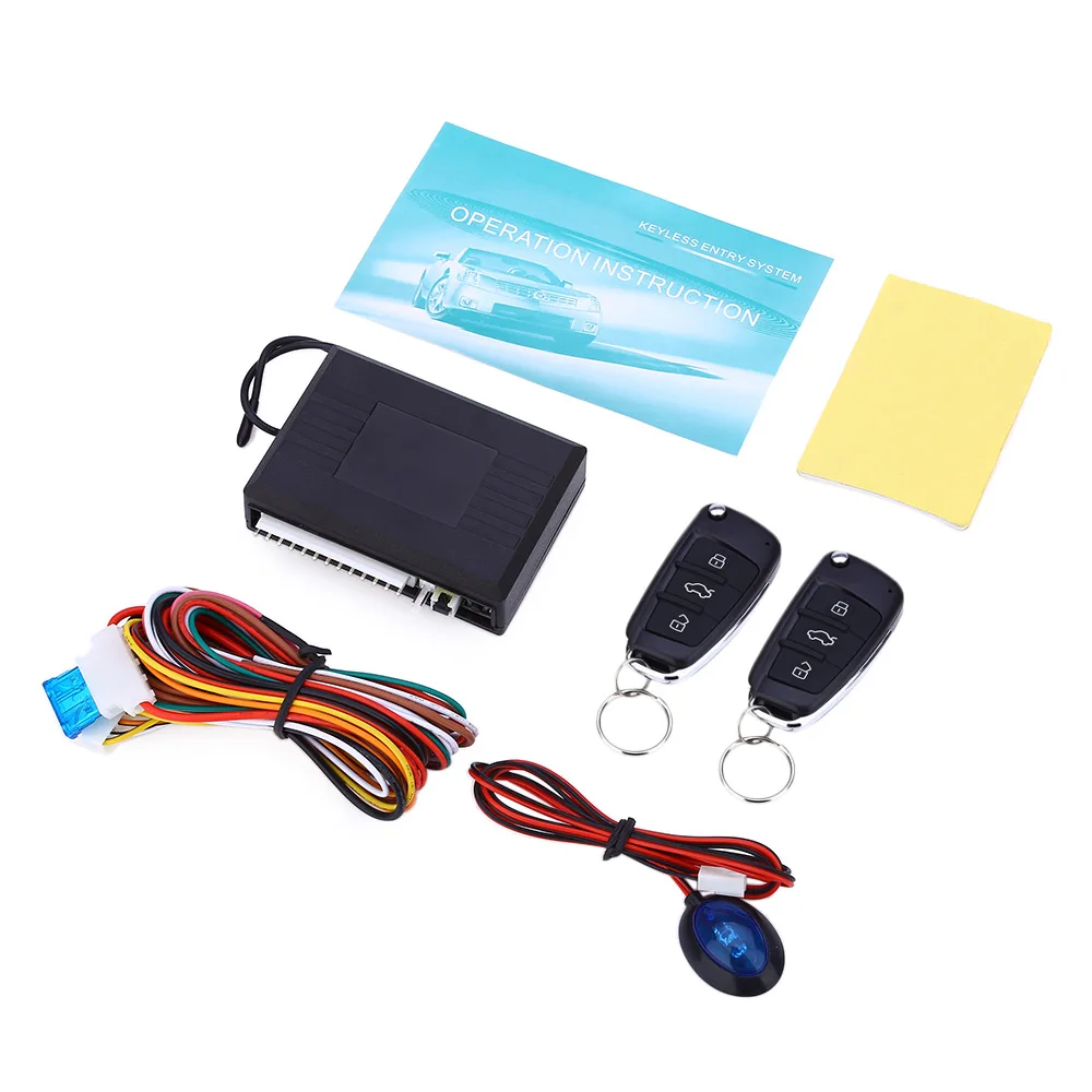 New Car Remote Central Lock Unclock Car Door Keyless Entry System 2pcs