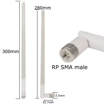 

2.4Ghz 10 dbi Aerial RP SMA male Wireless WIFI Antenna Booster Universal Antennas Amplifier WLAN Router Connector