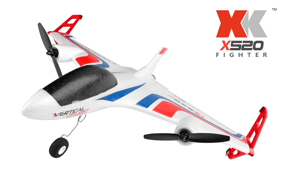 Новинка 2018 wltoys XK X520 RC самолет 6CH 3D/6G взлет и посадка трюк Радиоуправляемый Дрон