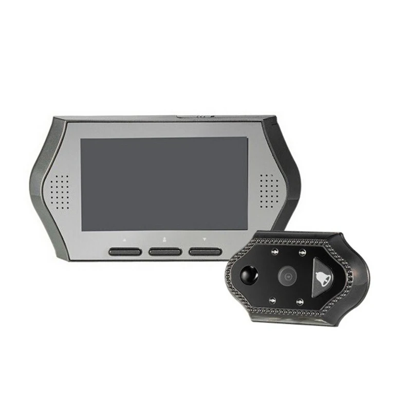 PIR Motion Detection Video Eye 4.3inch LCD 0.3 Megapixels camera IR