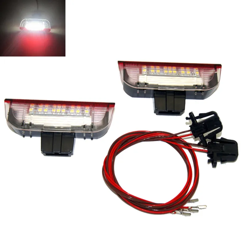 Светодиодный фсветильник для боковой двери 18 дюймов 1210 SMD DC 12 В белый VW Golf 5 6 7 Jetta MK5