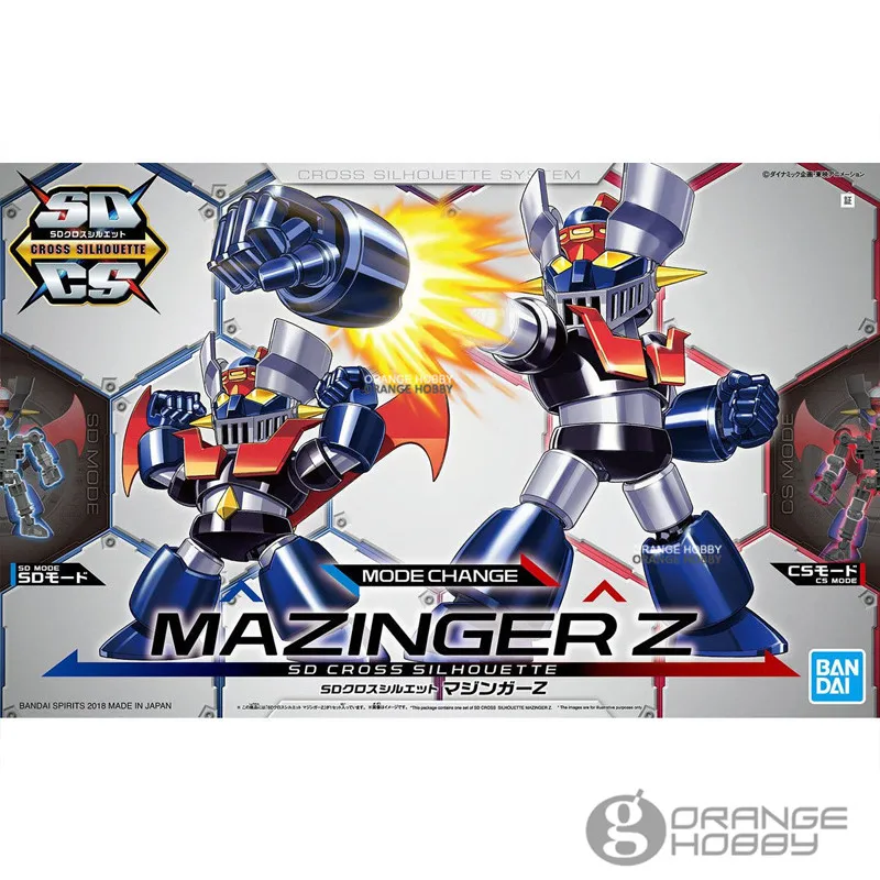 OHS Bandai SD CS Q Ver. Mazinger Z мобильный костюм в сборе модельные комплекты