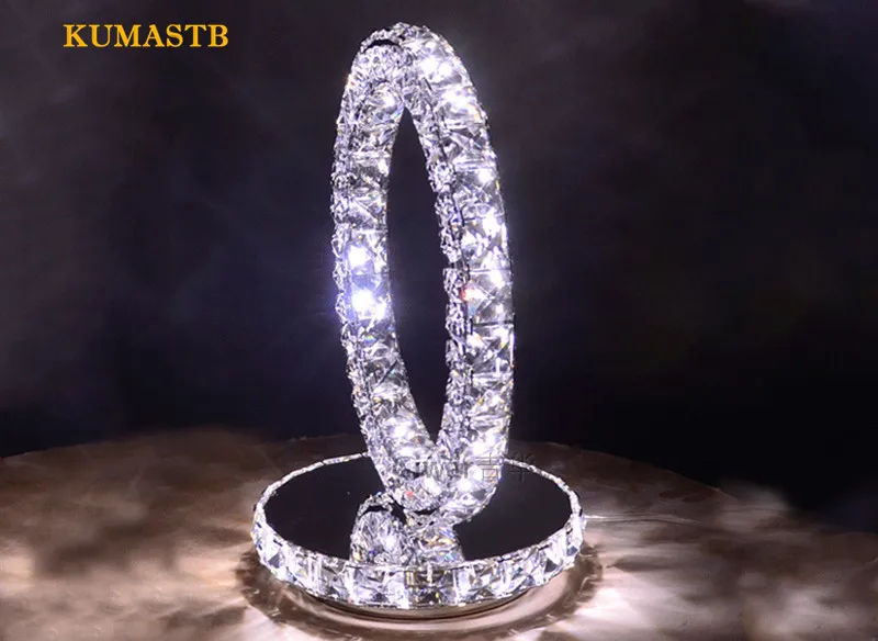 Round Crystal Table Lamp 16