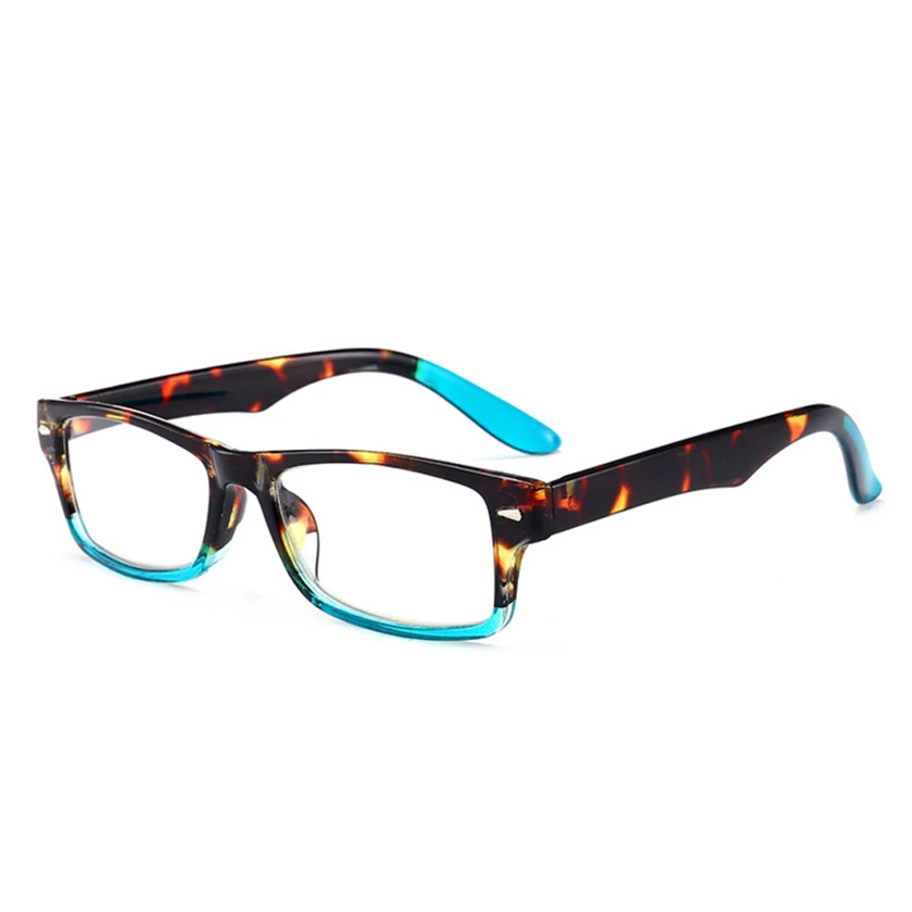 

MOYSSEN 2019 Fashion Women Colorful Printed Frame Reading Glasses Men's Square Presbyopic Glasses lunette loupe de vue