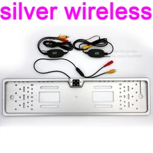 for SONY CCD HD car rear view camera backup reverse Universal camera European License Plate Frame Camera license plate Wireless