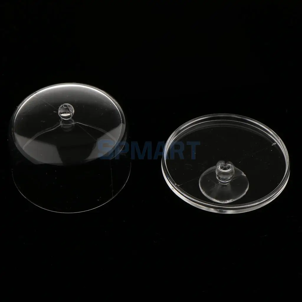 Dollhouse Miniature 1/12 Scale Clear Dessert Snack Can Pot with Lid for 12th Dolls House Accessories