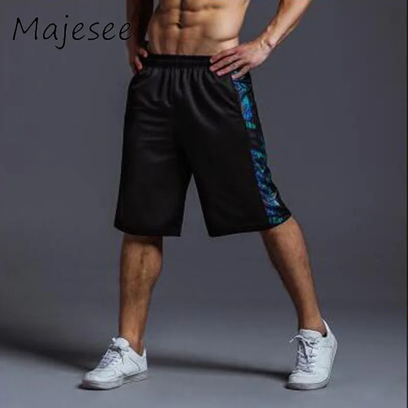 Джоггеры Лето Для мужчин Рубашки домашние Для мужчин с коротким быстрый сухой Европейский Стиль дышащая мужской эластичный пояс удобные эластичные свободные