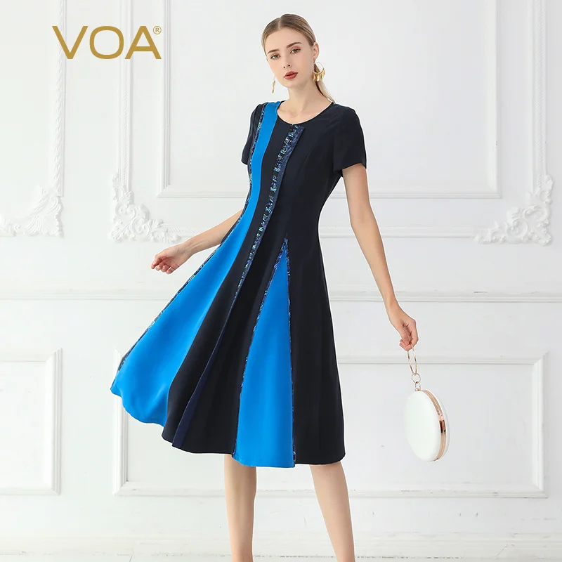 heavy silk dress