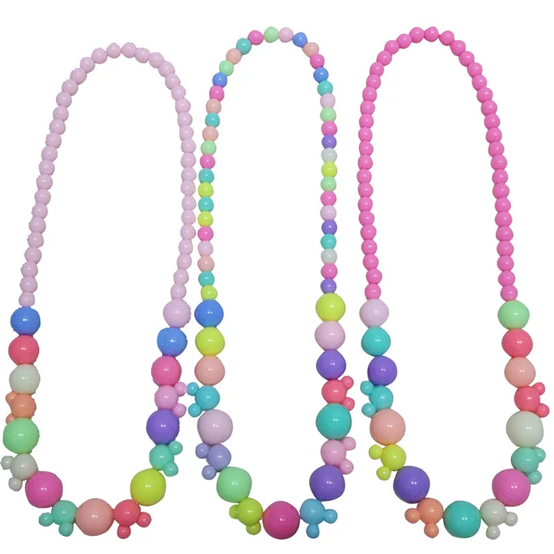 1pcs Acrylic Cartoon Candy Cute Candy Colorful Necklace Baby Safe