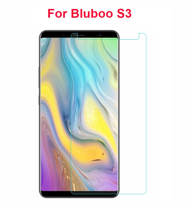 

Screen Protector For Bluboo S3 4G Smartphone Tempered Glass Film Protective Screen Case Cover For Bbluboo s3 bluboo s3 6.0 Film