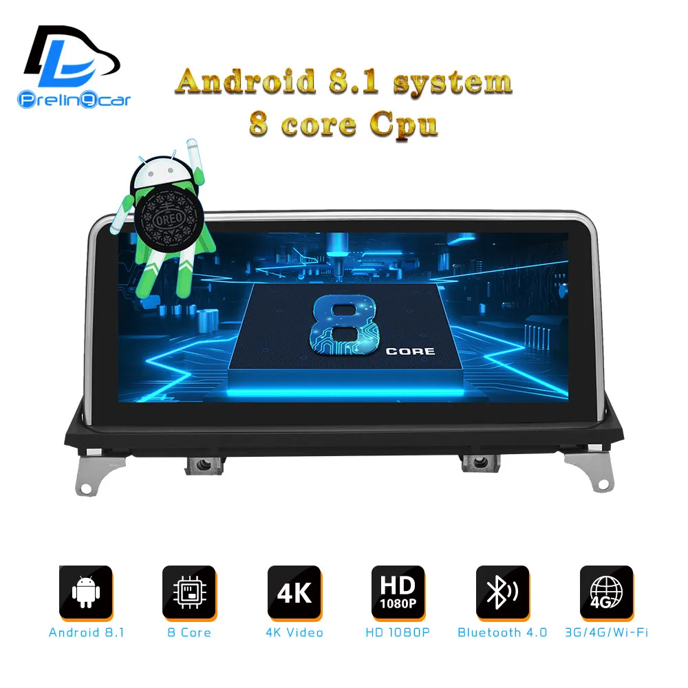 Android 8 1 dvd плеер для BMW X5 серии E70 E71 2008 2013 лет система CCC CIC Авто радио gps навигация