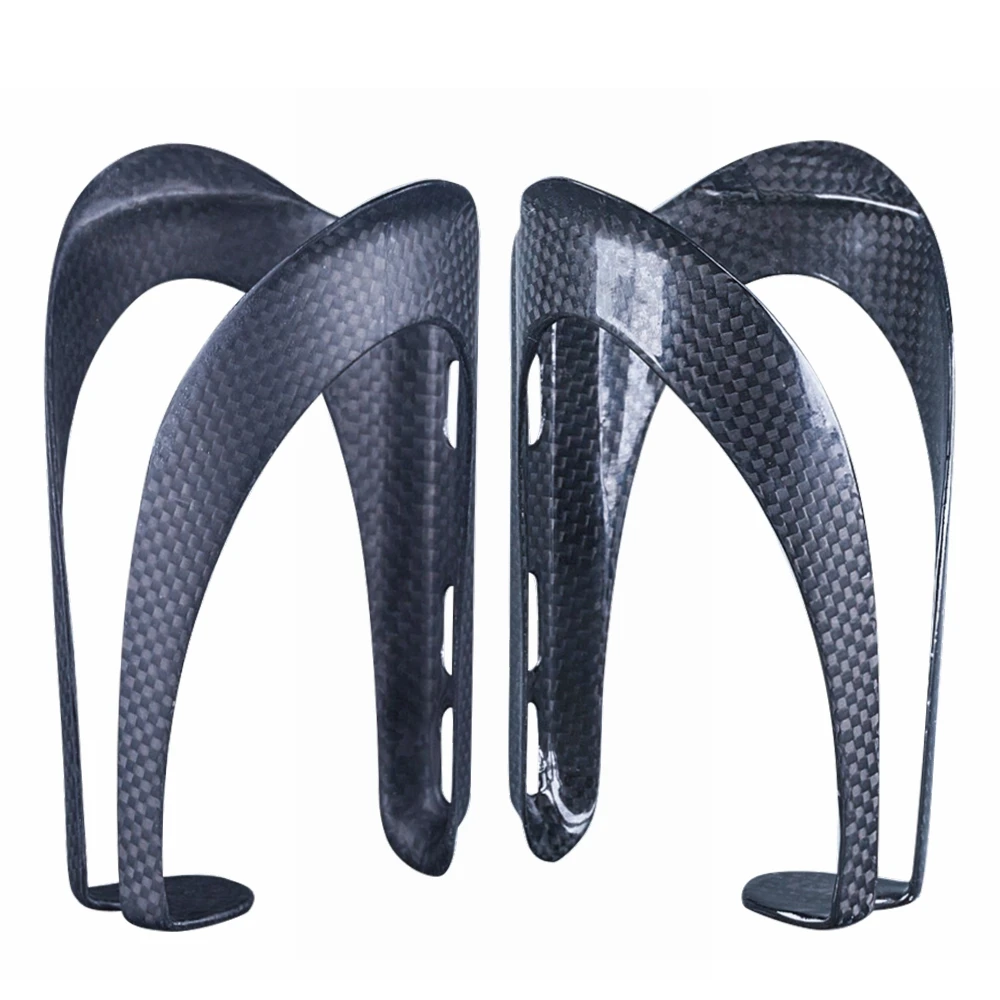 

Matte/Gloss Black Road/Mountain Bike Accessories Full 3K Carbon Fibre Bottle Holder Ultralight Cycling MTB Water Bottle Cage