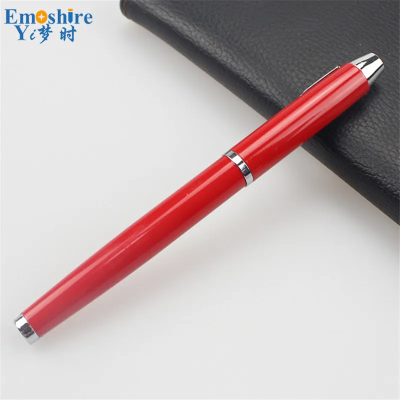 Emoshire High-grade neutral pen signature advertising hotel pen pens business metal ball pen custom logo (11)